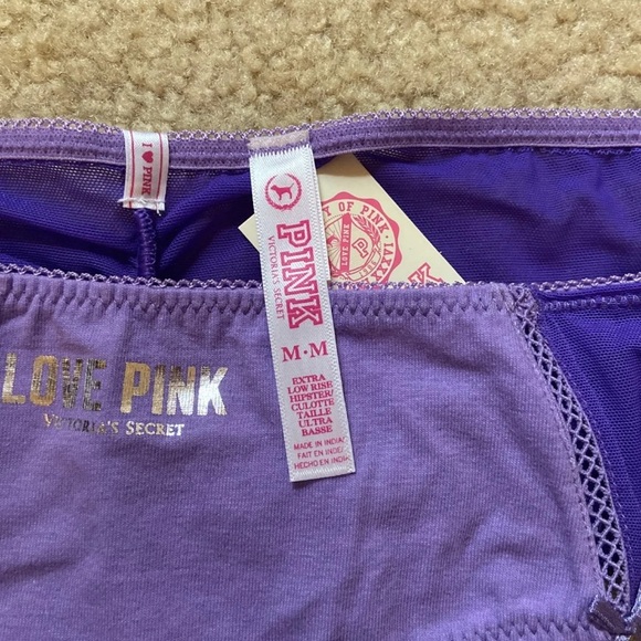 SOLD! NEW VS Pink Purple Mesh Hipster Medium - Picture 6 of 6
